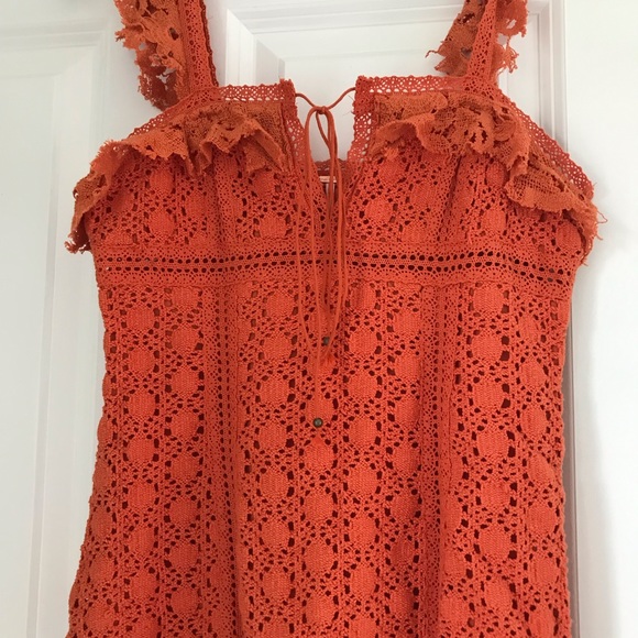 Free people crochet mini dress - Picture 5 of 7